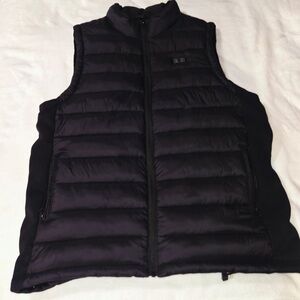 Afunso Heated Puffer Vest Men’s Large Black